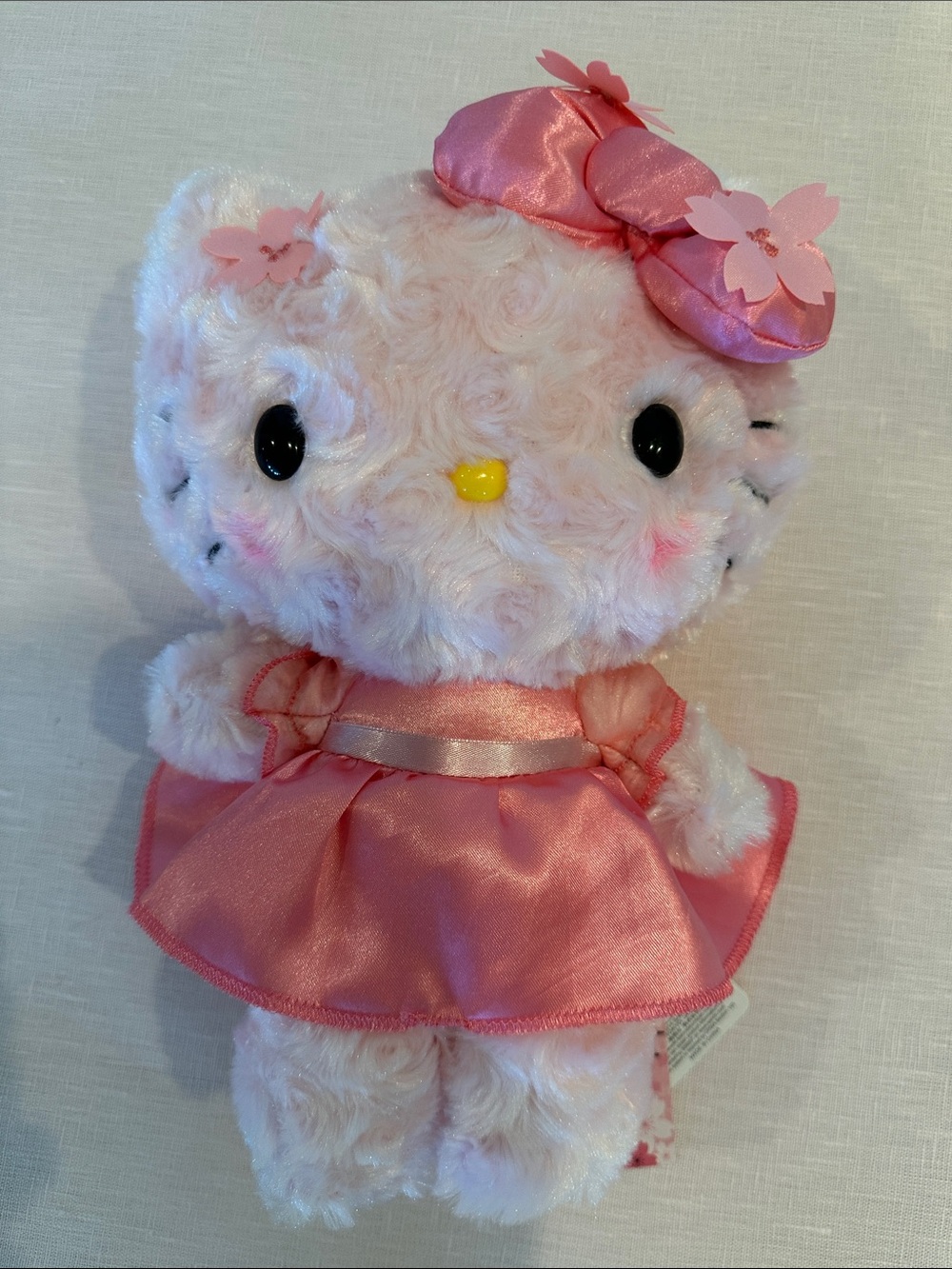 Sanrio Hello Kitty Sakura Cherry Blossom Pink Plush